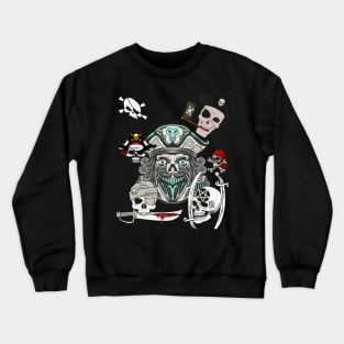 Pirate Skull Crewneck Sweatshirt